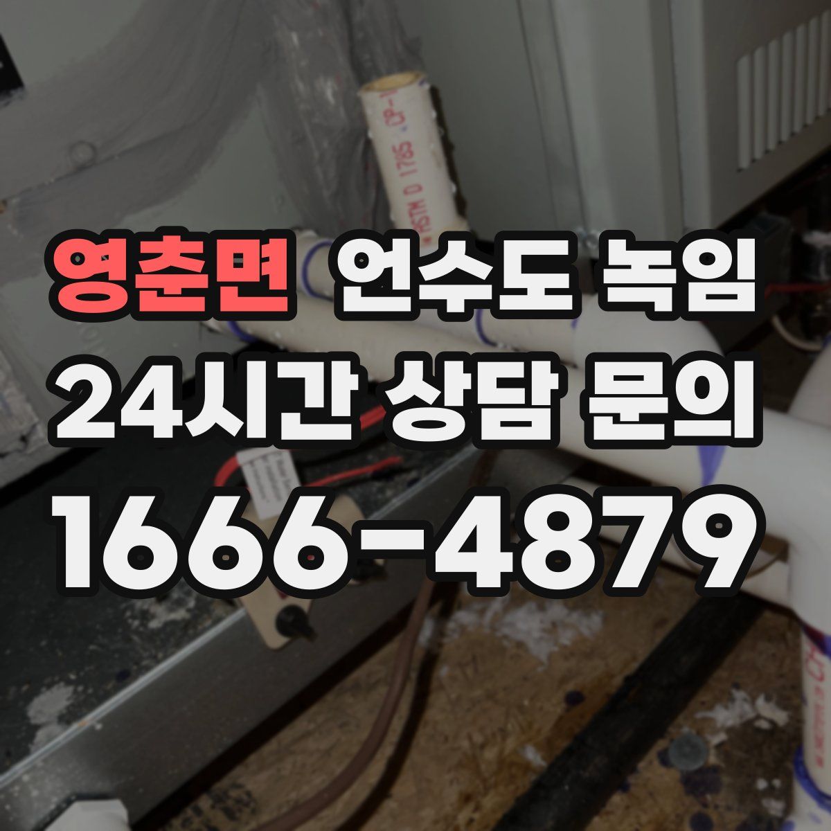 영춘면 언수도 녹임