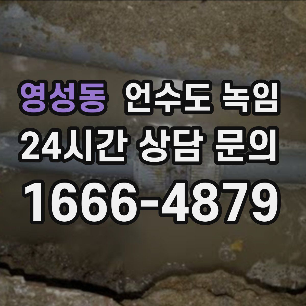 영성동 언수도 녹임