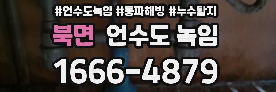 북면 언수도 녹임