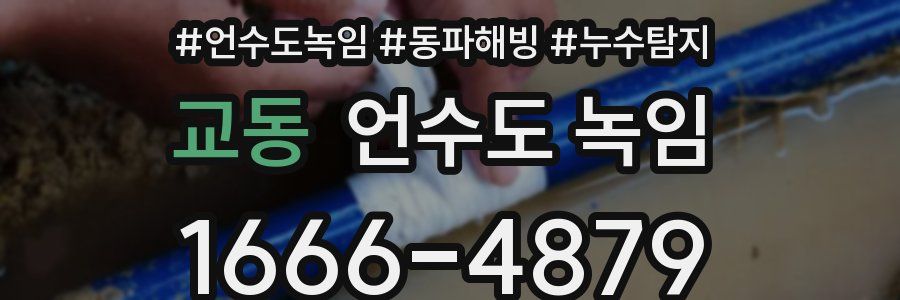 교동 언수도 녹임