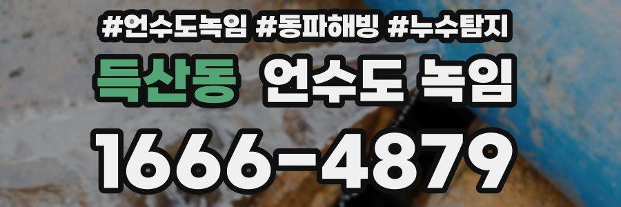 득산동 언수도 녹임