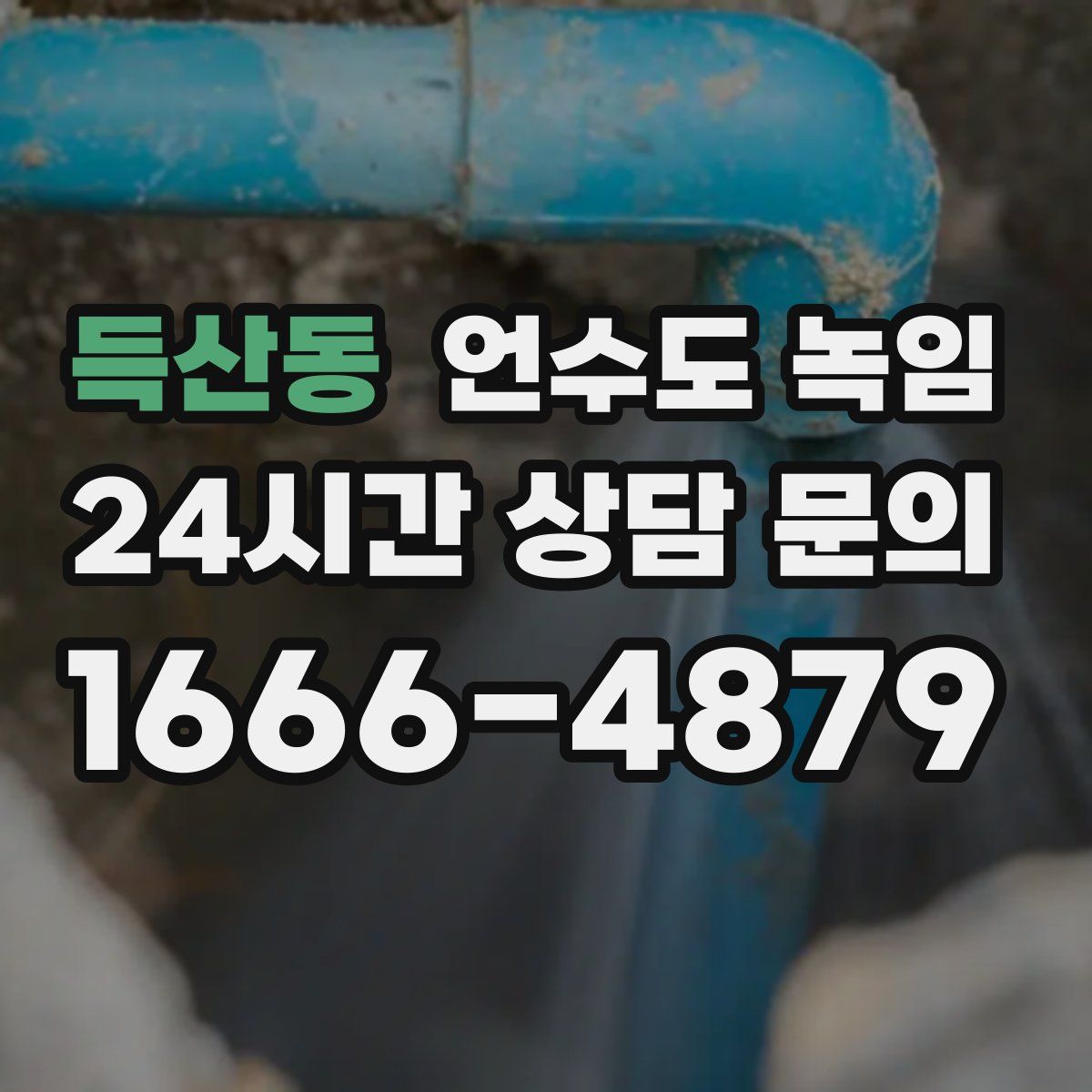 득산동 언수도 녹임