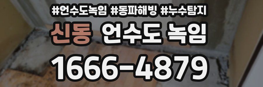 신동 언수도 녹임