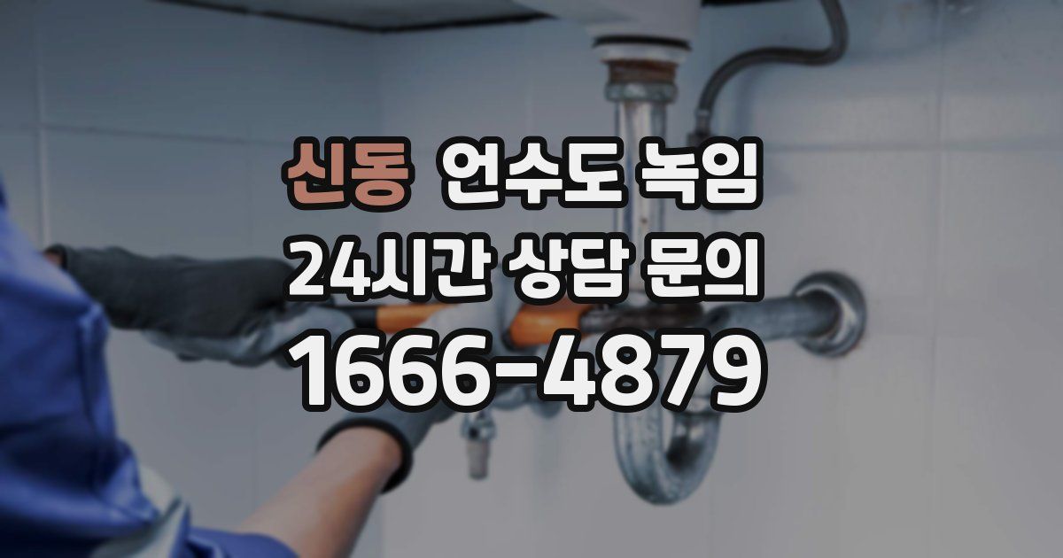 신동 언수도 녹임