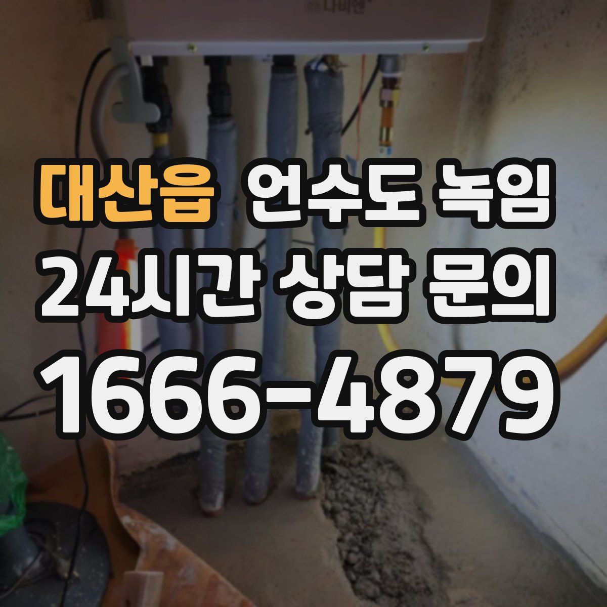 대산읍 언수도 녹임