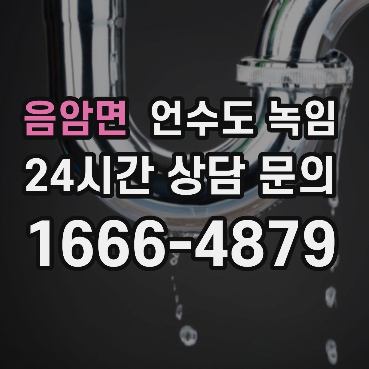 음암면 언수도 녹임