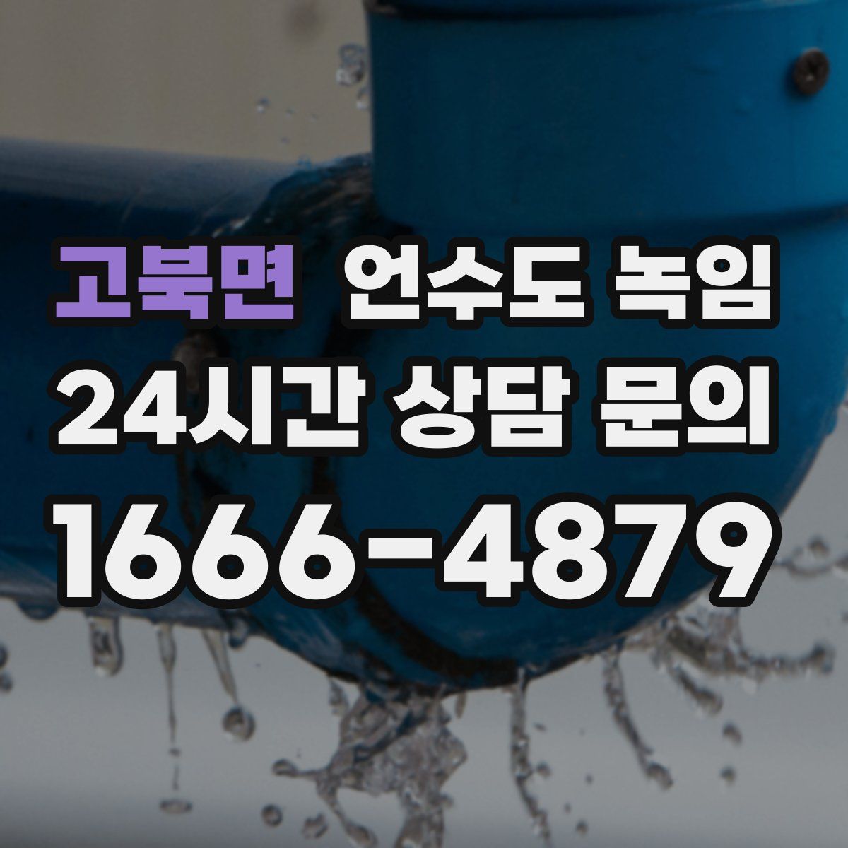 고북면 언수도 녹임