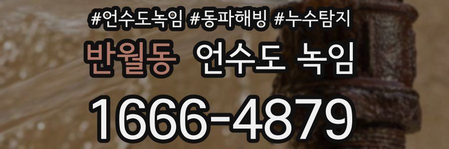 반월동 언수도 녹임