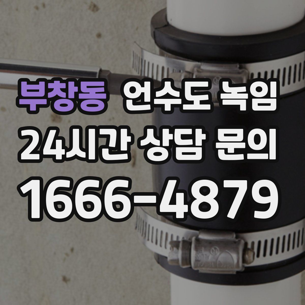 부창동 언수도 녹임