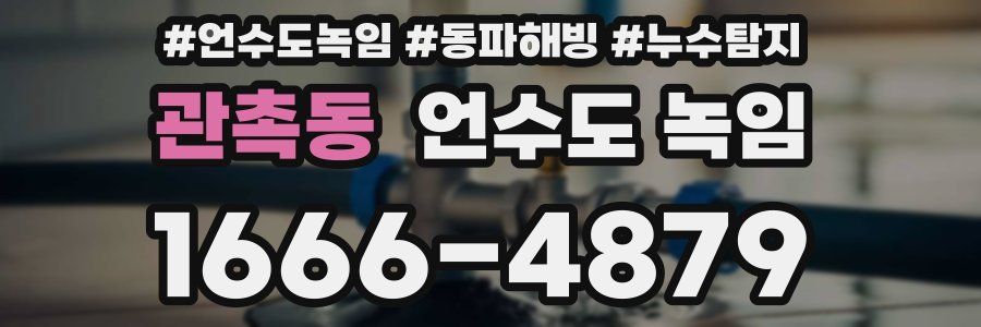 관촉동 언수도 녹임