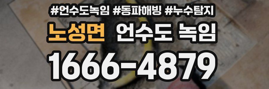 노성면 언수도 녹임