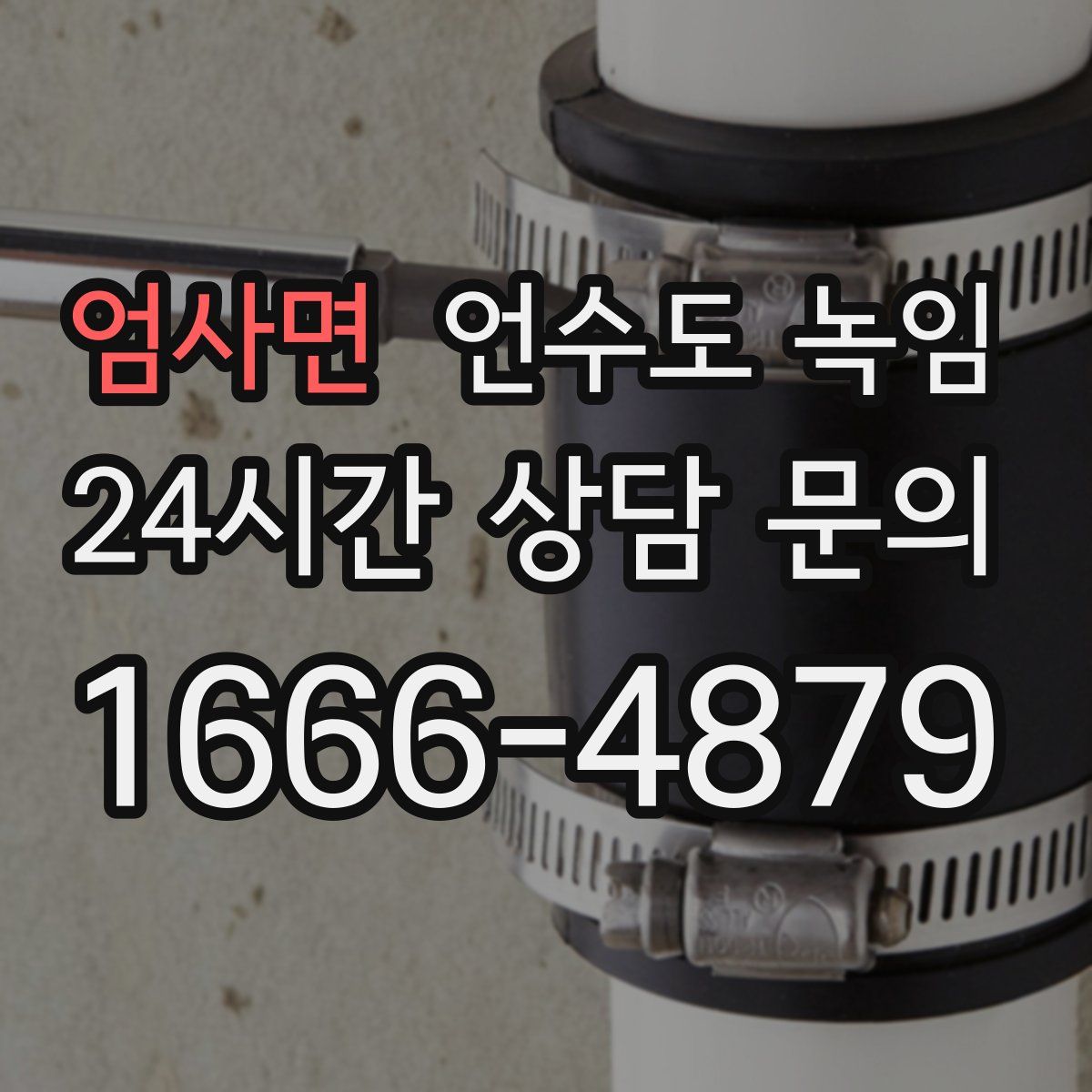 엄사면 언수도 녹임