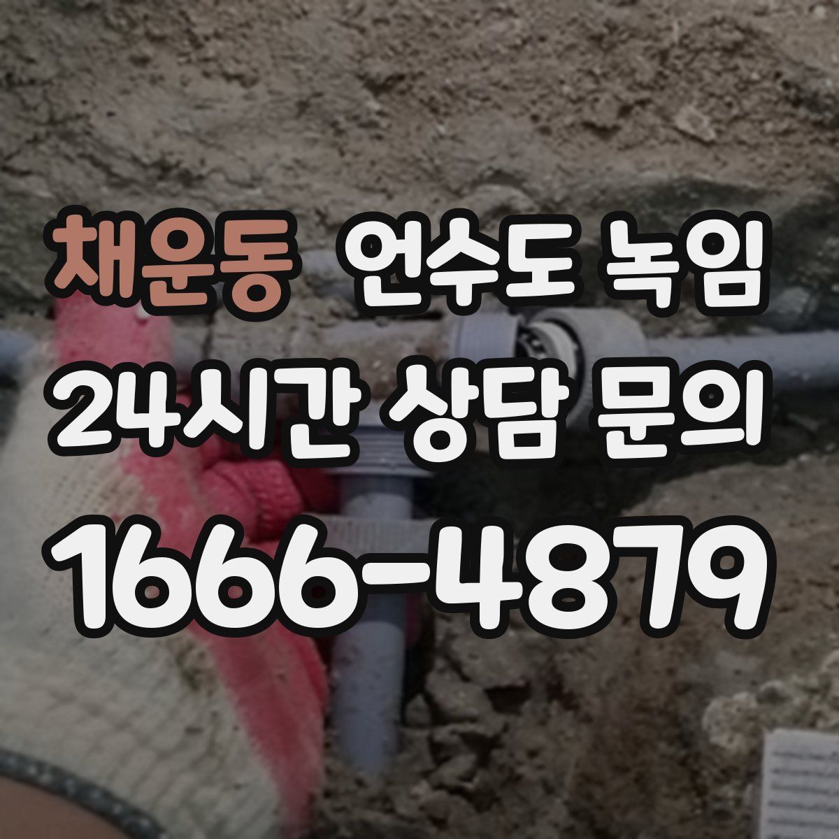 채운동 언수도 녹임