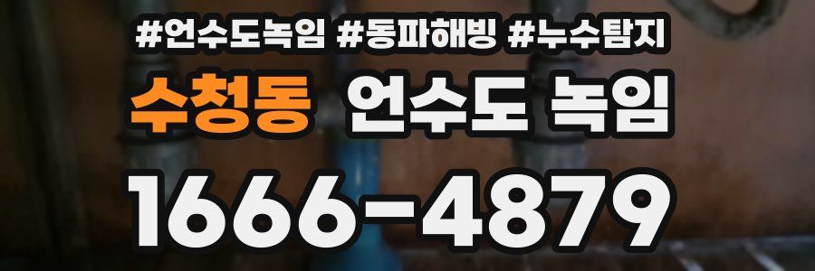 수청동 언수도 녹임