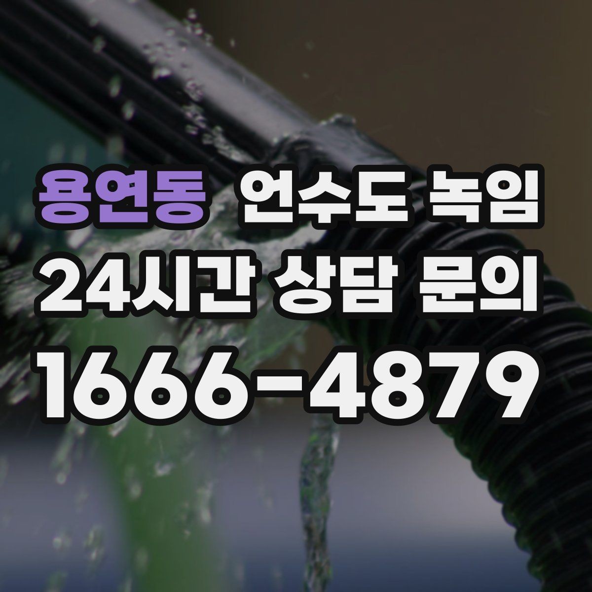 용연동 언수도 녹임 해빙 뒤 물이 탁하면 점검이 필요한 이유