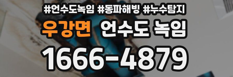 우강면 언수도 녹임