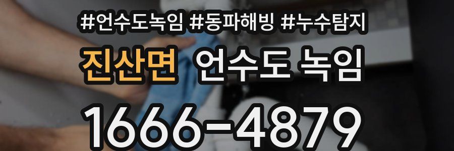 진산면 언수도 녹임