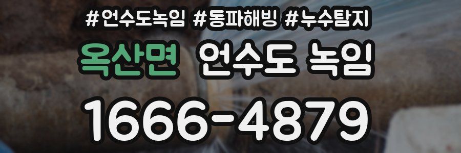 옥산면 언수도 녹임