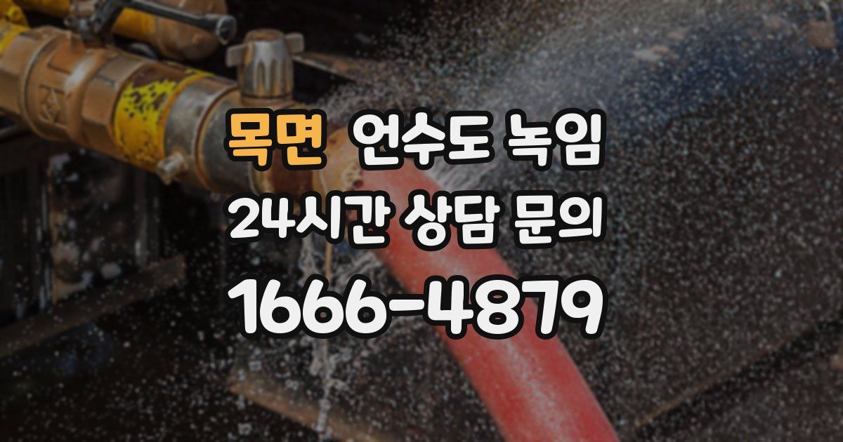 목면 언수도 녹임