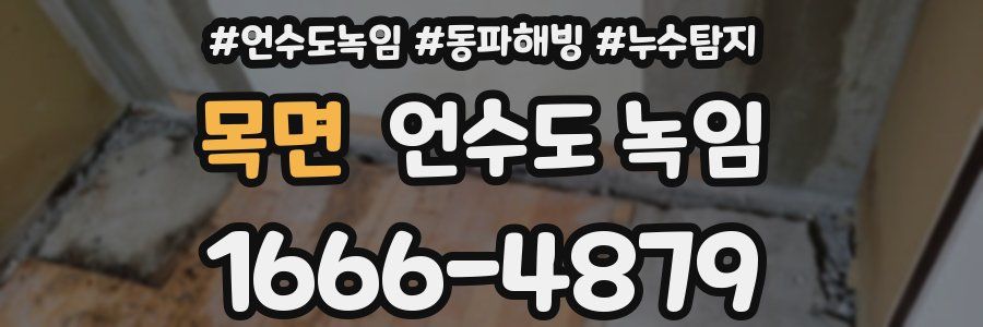 목면 언수도 녹임