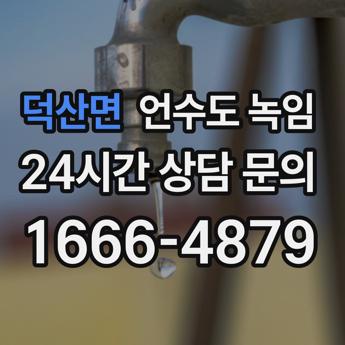 덕산면 언수도 녹임