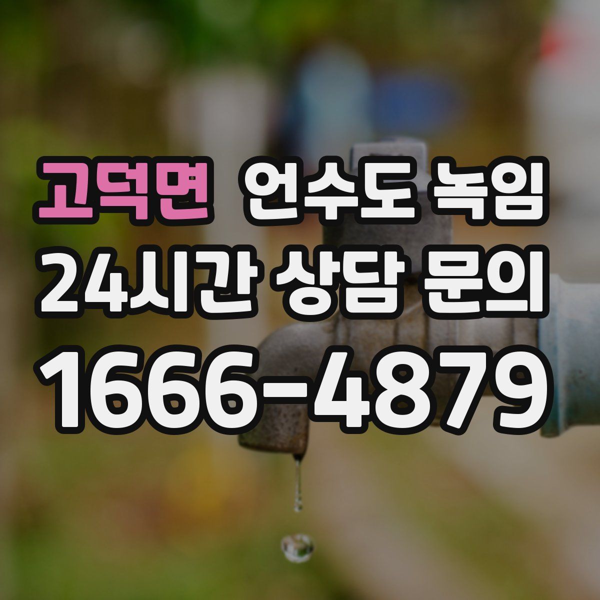 고덕면 언수도 녹임