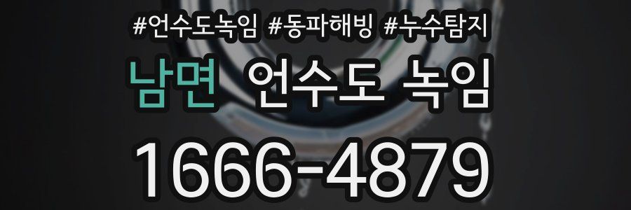 남면 언수도 녹임