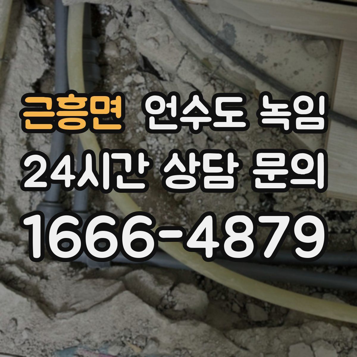 근흥면 언수도 녹임