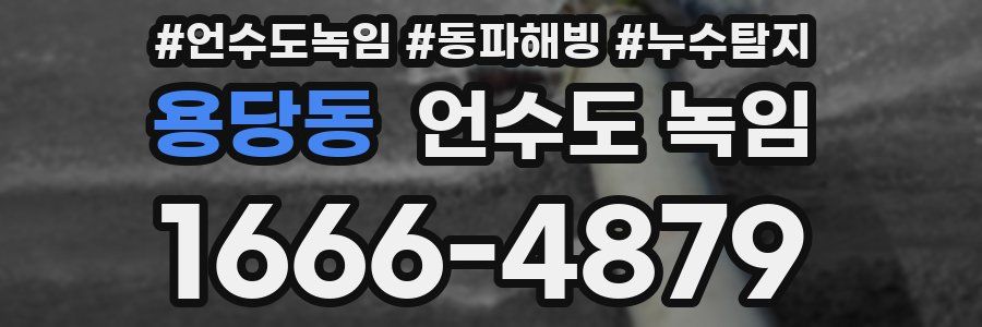 용당동 언수도 녹임