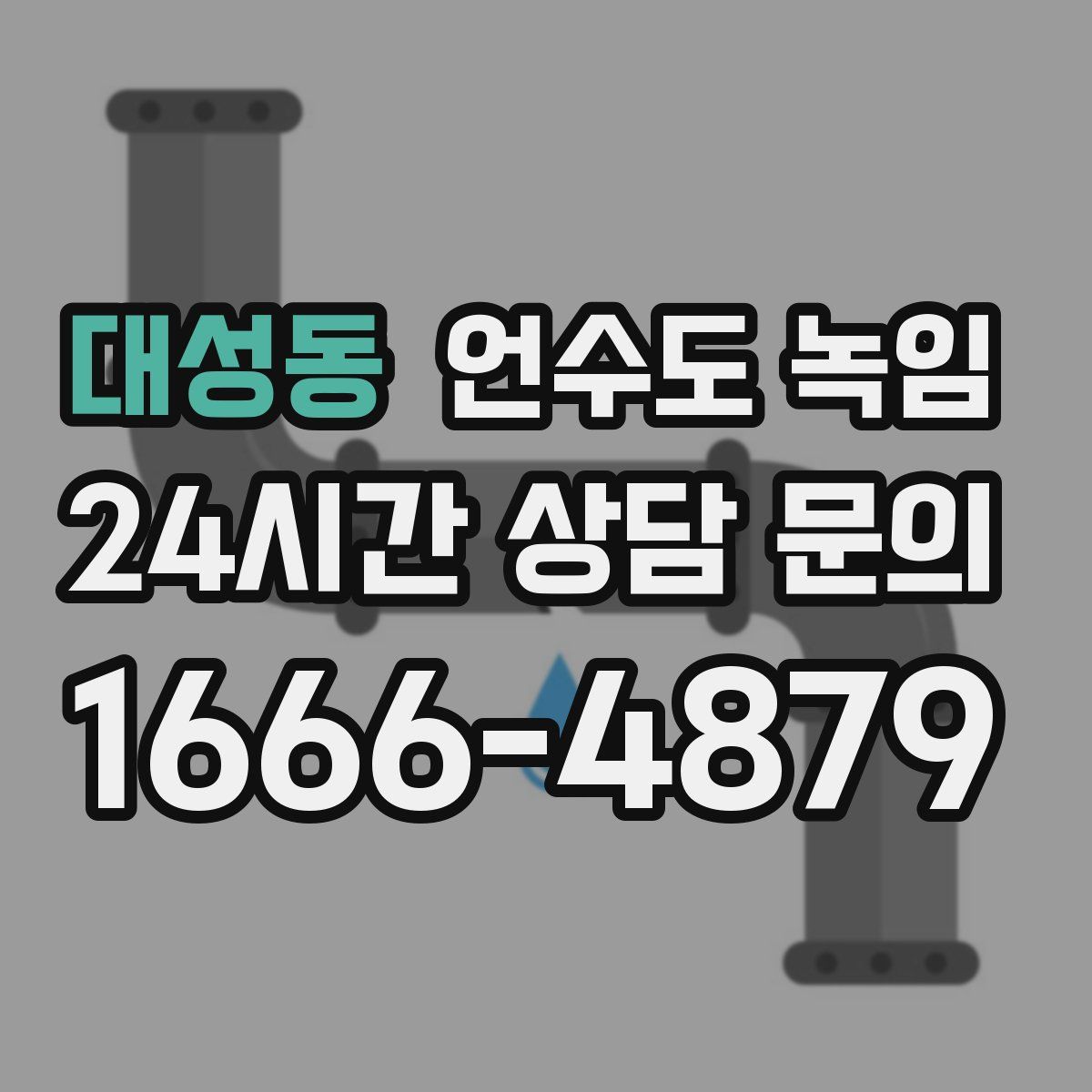 대성동 언수도 녹임