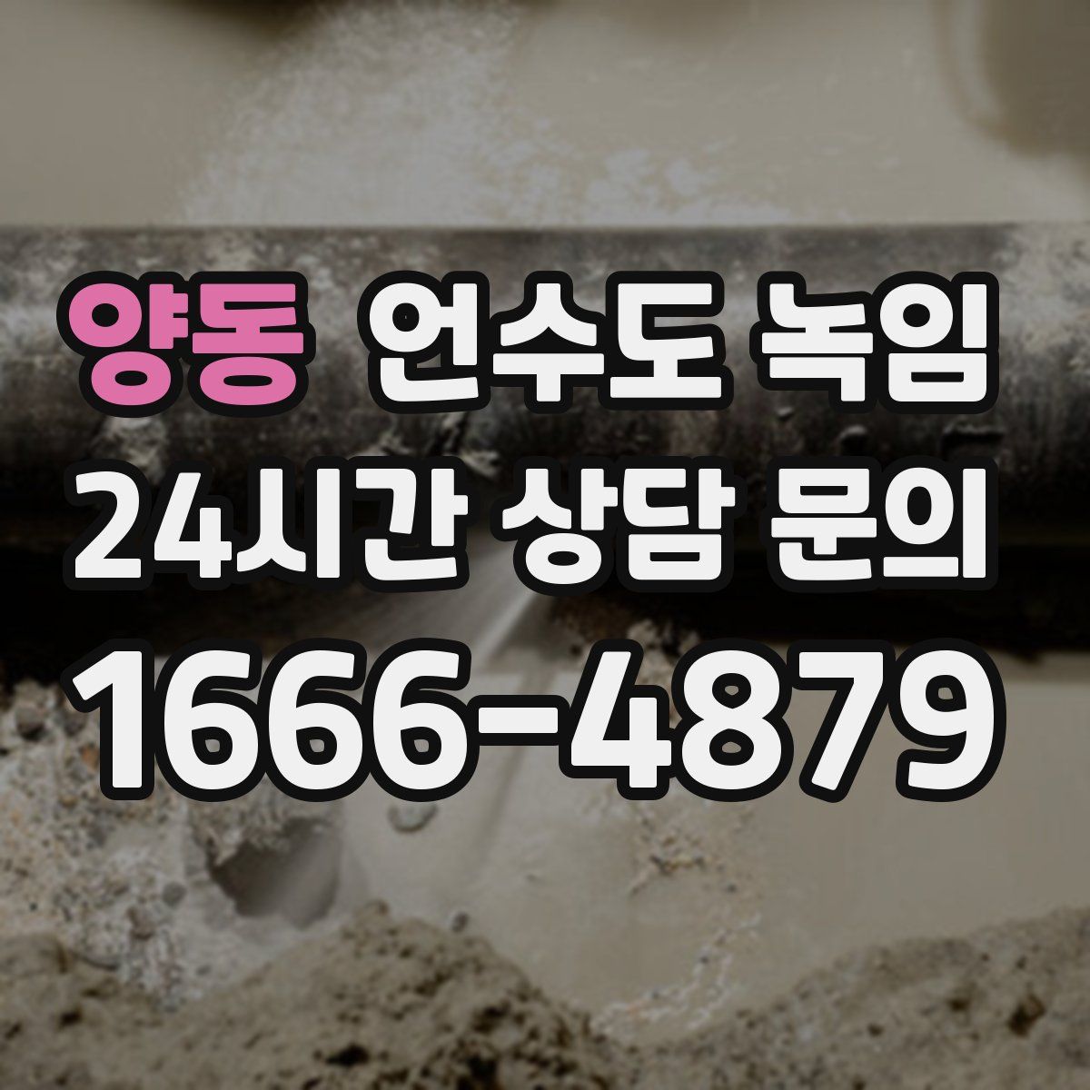 양동 언수도 녹임