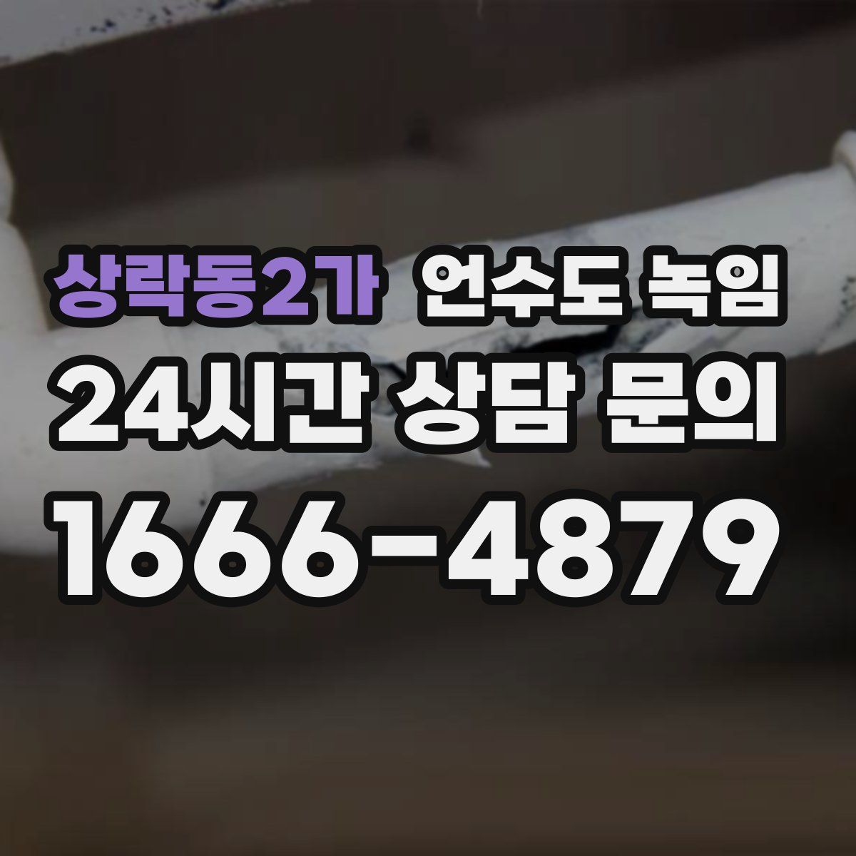 상락동2가 언수도 녹임