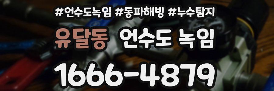 유달동 언수도 녹임