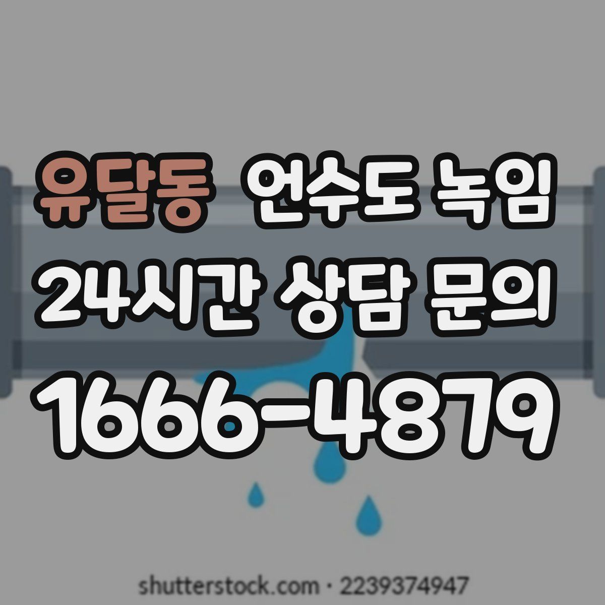 유달동 언수도 녹임