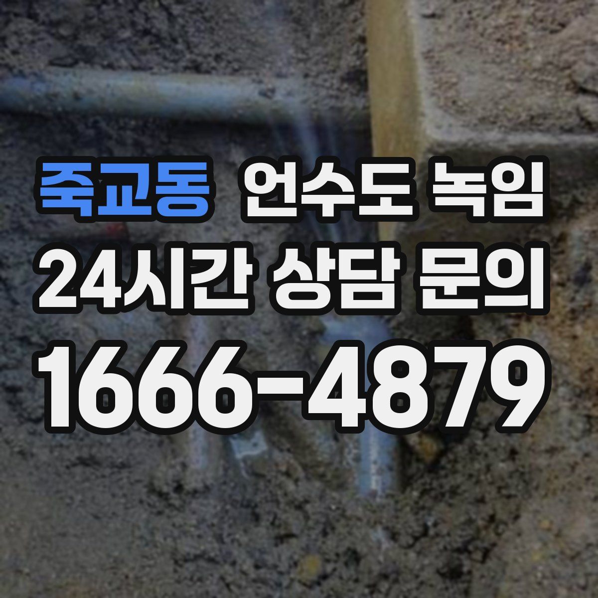 죽교동 언수도 녹임