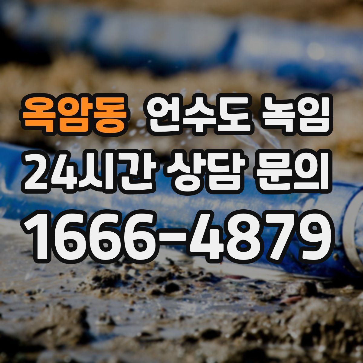 옥암동 언수도 녹임