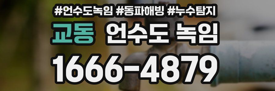 교동 언수도 녹임