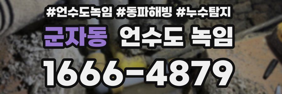 군자동 언수도 녹임