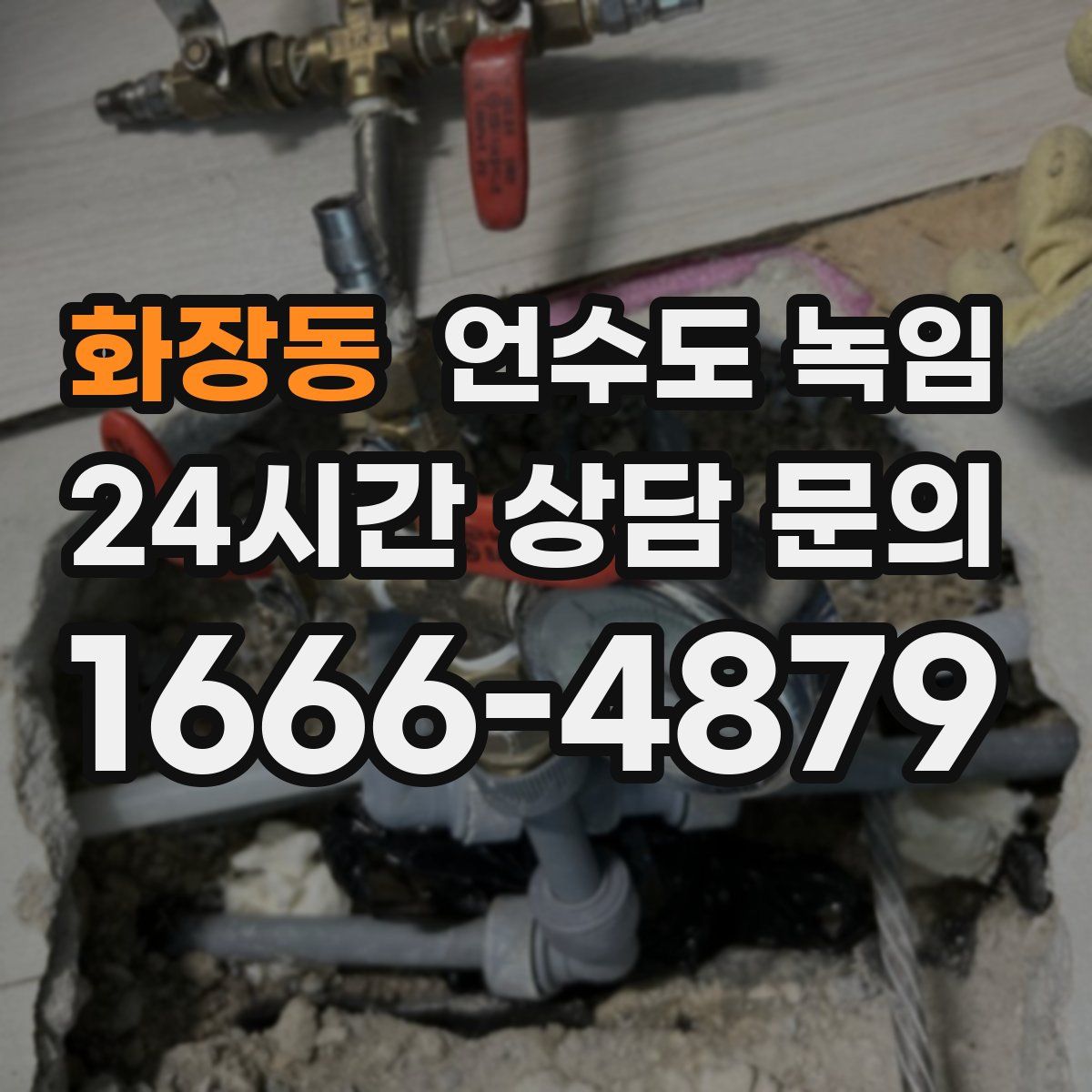 화장동 언수도 녹임