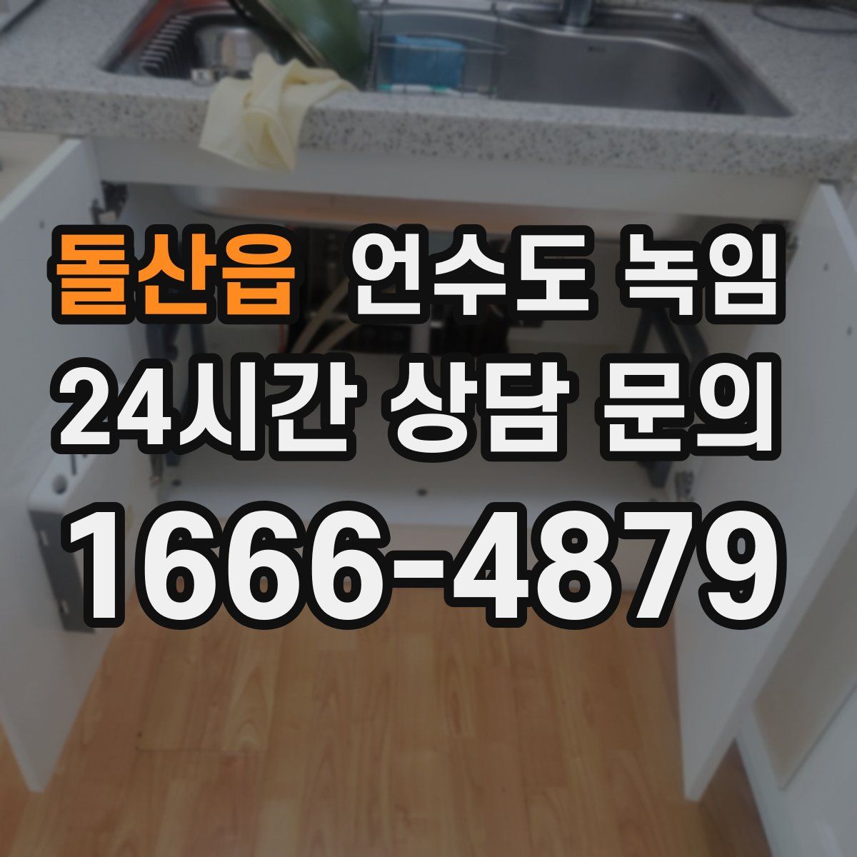 돌산읍 언수도 녹임