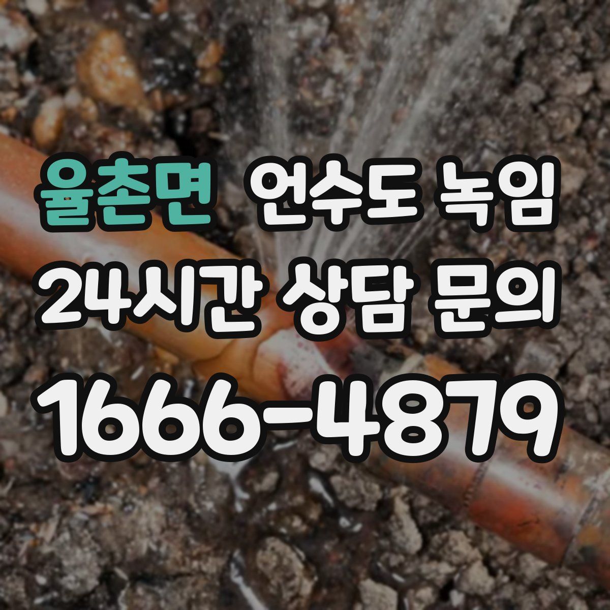 율촌면 언수도 녹임