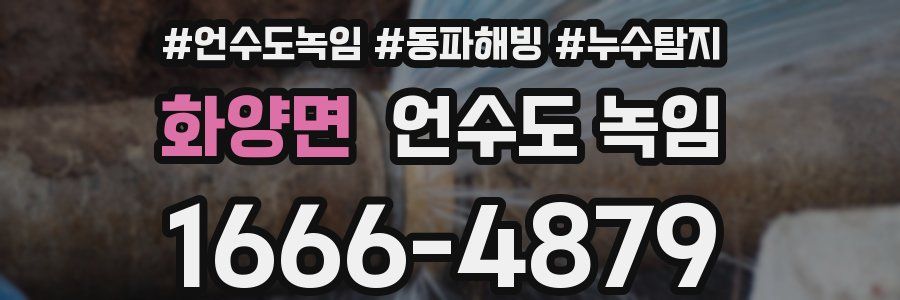 화양면 언수도 녹임