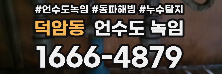 덕암동 언수도 녹임