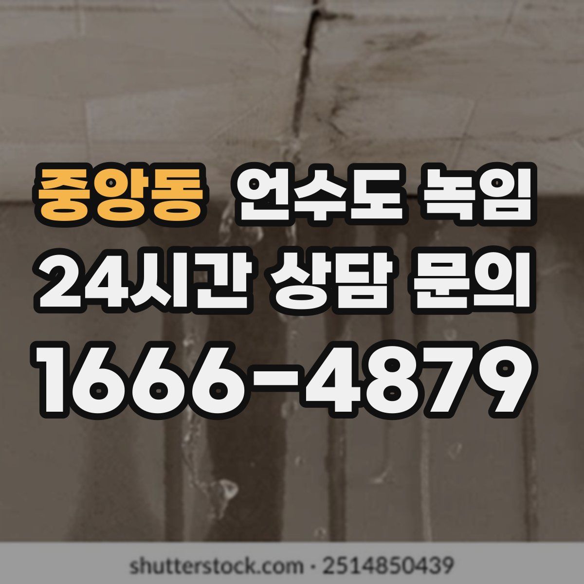 중앙동 언수도 녹임