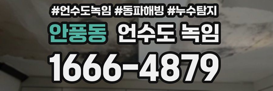 안풍동 언수도 녹임
