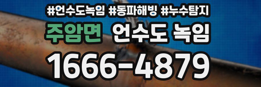 주암면 언수도 녹임