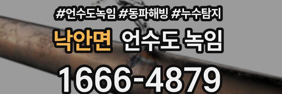 낙안면 언수도 녹임