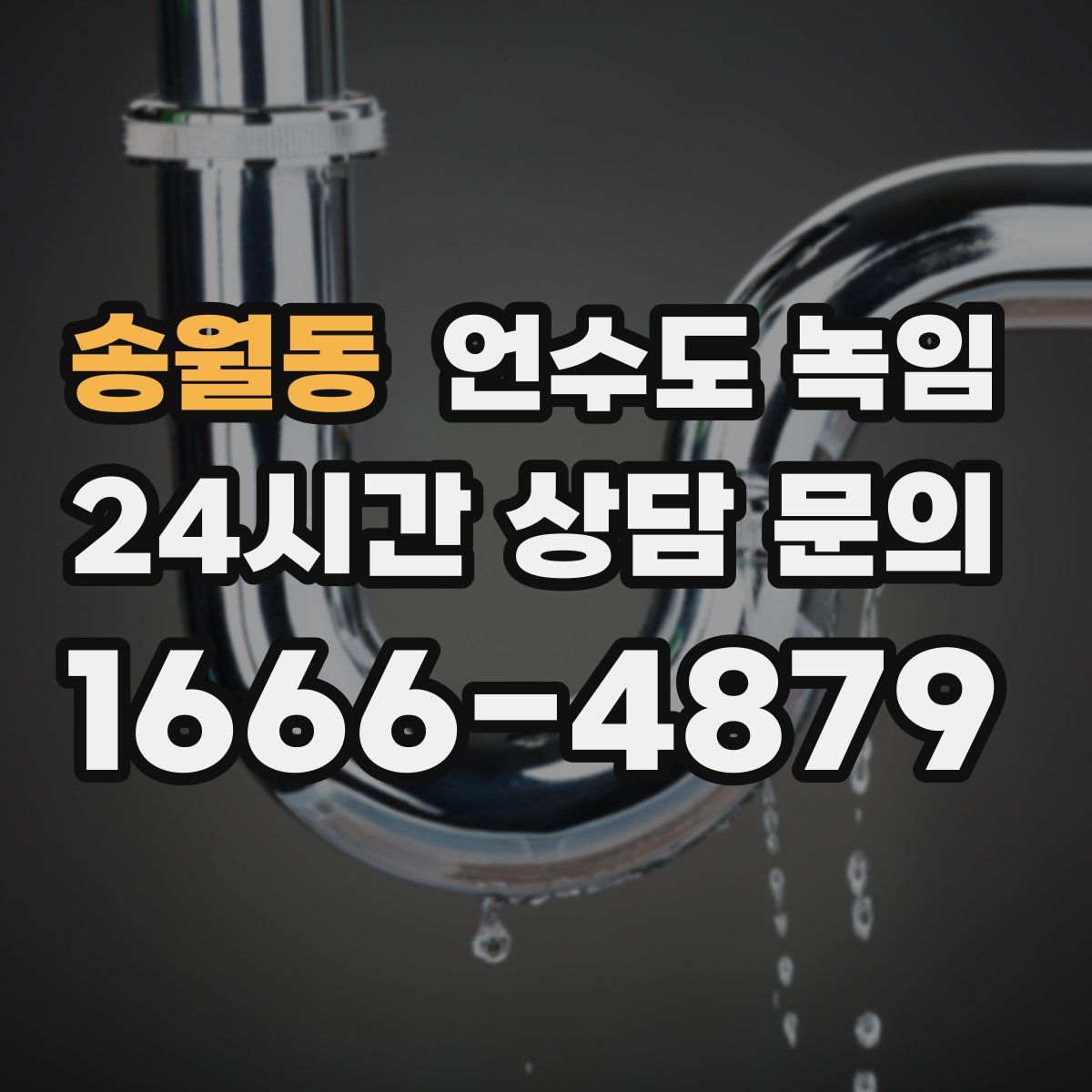 송월동 언수도 녹임