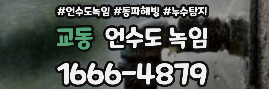 교동 언수도 녹임