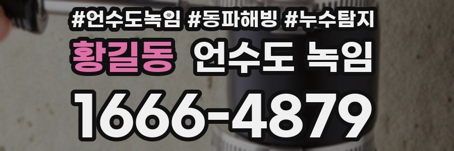 황길동 언수도 녹임